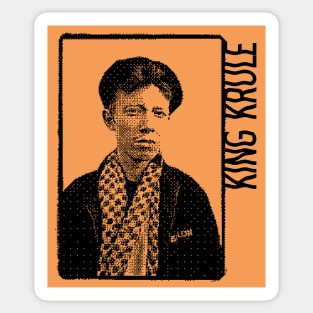 King Krule ••••• 8bit Pixel Art Fan Design Sticker